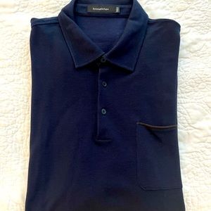 Men’s knit polo Ermenegildo Zenga polo 3XL